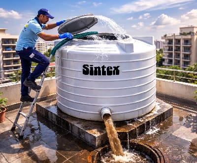 Water Tank Cleaning